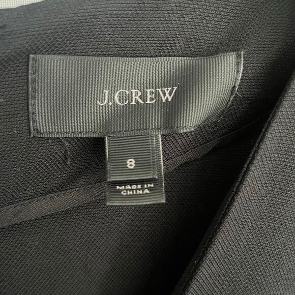 J. Crew Suiting Lightweight Black Jumpsuit Size 8 - Picture 4 of 7